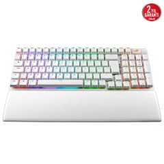 ASUS X902 ROG STRIX SCOPE II 96 RX KABLOSUZ KLAVYE BEYAZ