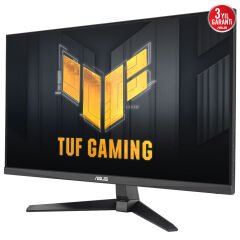 ASUS TUF GAMING VG257Q5A 24.5 Fast VA 1920x1080 0.5ms 200Hz 200Hz DP HDMI Hoparlör VESA 3YIL ELMB SYNC, Gaming AI, EYECARE MONİTÖR