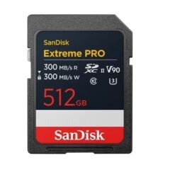512GB SANDISK EXTREME PRO SDXC UHSII V90 SDSDXDM-512G-GN4IN