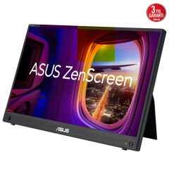 ASUS ZENSCREEN MB16AHG 15.6 TASINABILIR USB MONITOR IPS 1920x1080 3MS 144HZ Mini-HDMI USB-C MM 3YIL MAT EKRAN EYECARE MONITOR