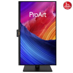 ASUS ProArt PA27UCGE 27 4K IPS 3840x2160 1ms 160Hz 600cd DP HDMI USB-C Hoparlör VESA 3YIL 98% DCI-P3, DONANIMSAL KALİBRASYON, HDR-10, HLG, Auto KVM,PD 96W PIVOT MONİTÖR