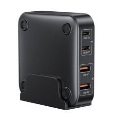 UNITEK 100W MASAÜSTÜ GAN ŞARJ İSTASYONU SİYAH (P1229ABK)