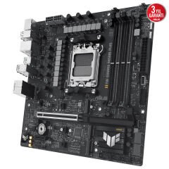 ASUS TUF GAMING B850M PLUS AMD B850 AM5 DDR5 8000 DP HDMI 3x M2 USB3 2 Gen 2x2 AURA RGB 2 5Gbit LAN mATX 14+2+1 Güç Aşamaları 1xGen5 M2 Ready for Advanced AI PC