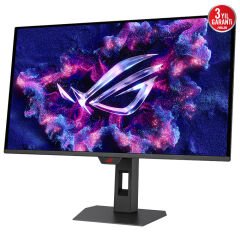 ASUS ROG STRIX XG27AQDPG 26.5 QD-OLED HDR500 2560x1440 0.03ms 500Hz 300cd DP HDMI USB VESA 3YIL %99 DCI-P3, 10BİT, PİVOT, IŞIK MONİTÖR