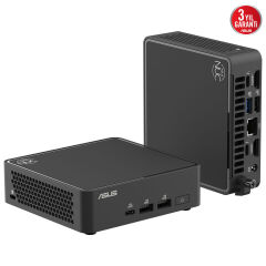ASUS MiniPc RNUC15CRKU700002 Pro Slim Kit Ultra 7-255H Barebone Dos / 90AR00R2-M00090 Ram yok, Disk yok