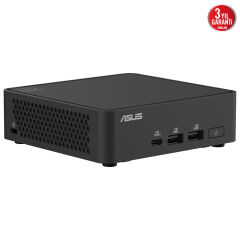 ASUS MiniPc RNUC15CRKU700002 Pro Slim Kit Ultra 7-255H Barebone Dos / 90AR00R2-M00090 Ram yok, Disk yok
