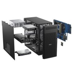 DELL WS PRO MAX T2 FCT2250_10 ULTRA 9 285 2X32GB 1TB SSD 16GB NVIDIA RTX2000 ADA 1500W W11P 3 YIL YERİNDE GARANTİ