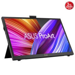 ASUS ZENSCREEN PA169CDV 15.6 TASINABILIR PROFESYONEL USB MONİTÖR IPS 3840x2160 HDMI USB-C MM VESA 3YIL 10 PARMAK DOKUNMATIK PANEL 100% SRGB EYECARE KALEM İLE KOLAY KULLANIM