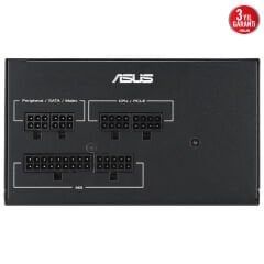 ASUS ATS-750G GOLD PSU GÜÇ KAYNAĞI ÜNİTESİ 750W 20+4 PIN ATX SİYAH