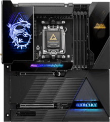 MSI MB MEG X870E GODLIKE AM5 DDR5 9000MHZ(OC) USB4 7x M.2 2x DP 1x10G 1x 5G  LAN WIFI 7 RGB ATX