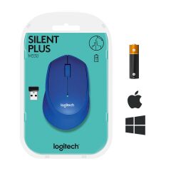 LOGITECH M330 SESSİZ KABLOSUZ OPTİK MOUSE-MAVİ 910-004910