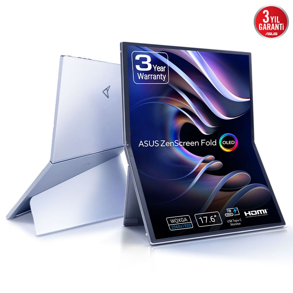ASUS ZENSCREEN FOLD OLED MQ17QH 17.3 PORTABLE MONITOR