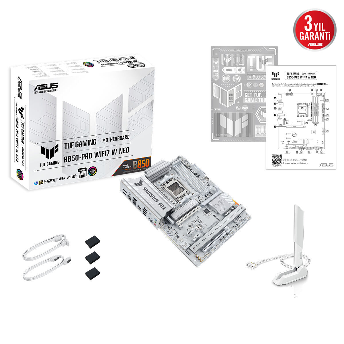 ASUS TUF GAMING B850-PRO WIFI7 W NEO AMD B850