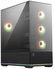 MSI MAG PANO 110R PZ TEMPERLI CAM 3X120MM 1X120MM ARGB FAN ATX PANORAMIK GAMING BILGISAYAR KASASI