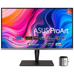 ASUS PROART PA32UCG-K 32 4K  MINI LED IPS FREESYNC HDR 3840x2160 5MS 120HZ Thunderbolt 3 DP HDMI USB  MM VESA 3YIL HLG,DOBLY VISION, DONANIM KALIBRASYONU, UHD PREMIUM