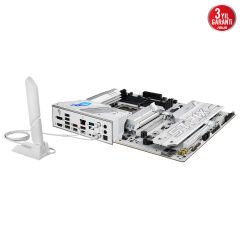 ASUS ROG STRIX B860A GAMING WIFI Intel B860 LGA1851 DDR5 9066 DP HDMI TypeC 4x M2 USB3 2 Gen 2x2 WiFi 7 + BT AURA RGB 2 5Gbit LAN ATX 14+1+2+1 Güç Aşamaları 1xGen5 M2 ASUS AI Advisor