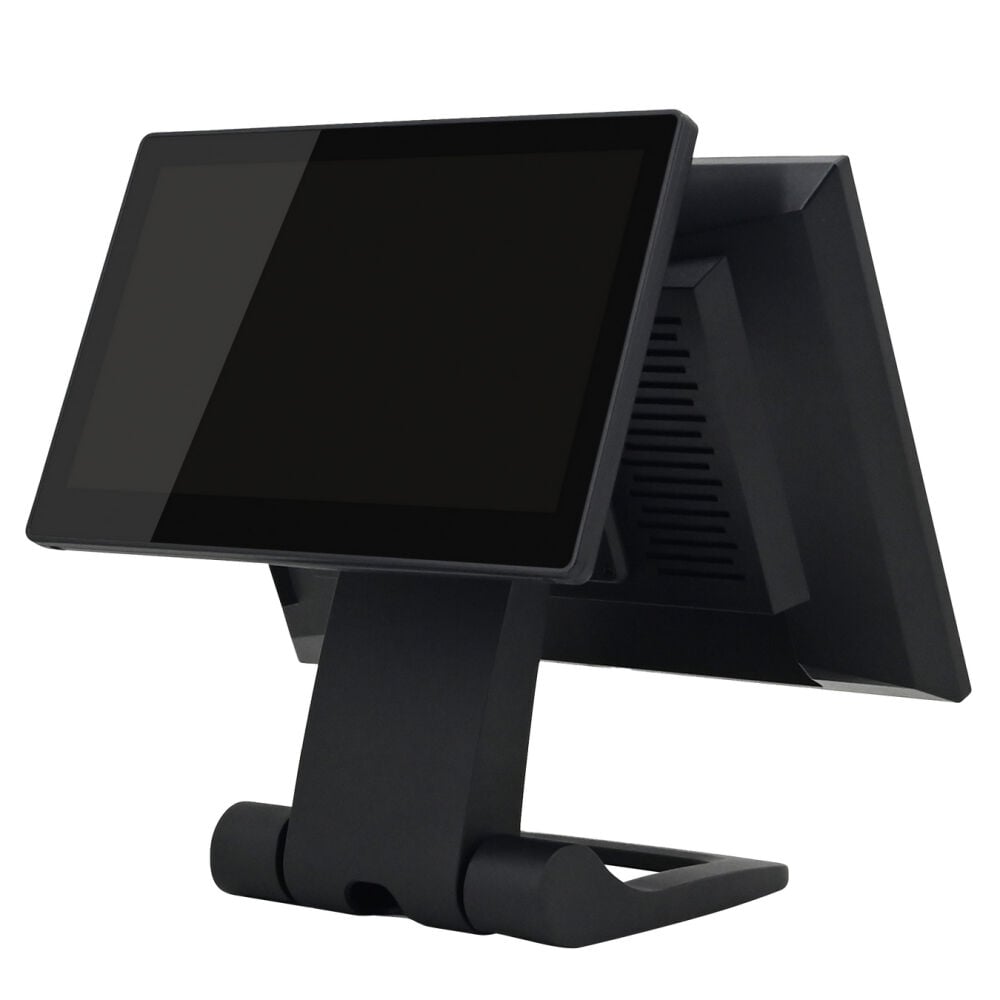 TSCAN GI 1560II Çift Ekran 8/256 İ5 6.Nesil Dokunmatik Pos PC  15,6''+11,6'' 1xCOM, 6xUSB, 1xLAN, 1xHDMI, 1xAudio / Endüstriyel Metal Kasa
