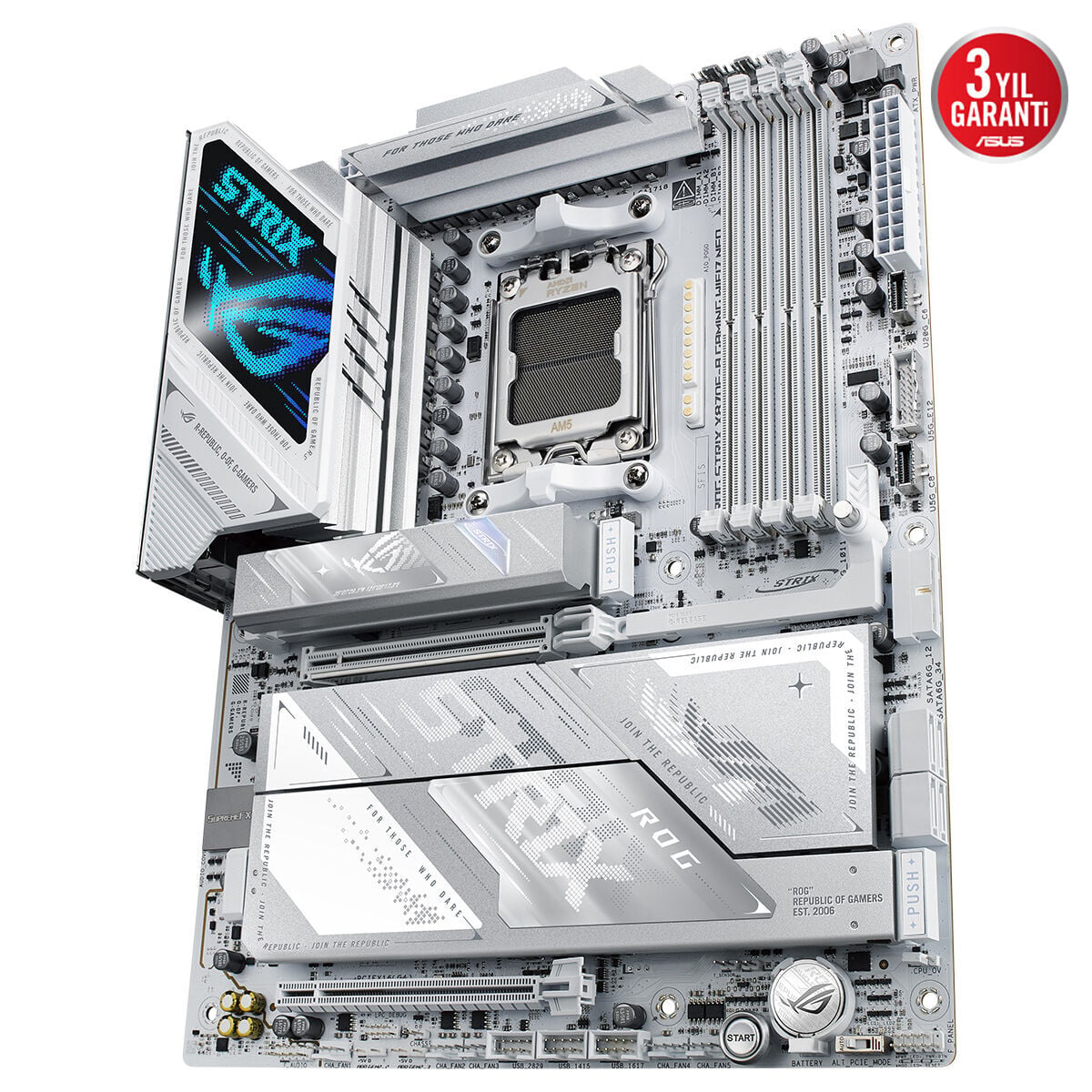 ASUS ROG STRIX X870E-A GAMING WIFI7 NEO AMD X870 AM5 DDR5 ATX ANAKART
