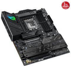ASUS ROG STRIX B860-F GAMING WIFI INTEL B860 LGA1851 DDR5 9066 DP HDMI 4x M2 USB3.2 Gen 2x2 WiFi 7 + BT AURA RGB 2.5Gbit LAN ATX 16+1+2+1 Güç Aşamaları 1xGen5 M.2 ASUS AI Advisor Thunderbolt 4