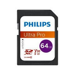 PHILIPS 64GB SDXC 100MB/S C10 FM64SD65B/00