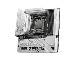 MSI B650M PROJECT ZERO AM5 DDR5 7600MHZ(OC) HDMI DP M.2 USB3.2 2.5G LAN WI-FI 6E mATX