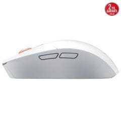 ASUS ROG STRIX IMPACT III WIRELESS ULTRA HAFİF 36000 DPI SENSÖR 2.4GHz BLUETOOTH DEĞİŞTİRİLEBİLİR SWITCH OYUNCU MOUSE BEYAZ