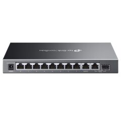 TP-LINK OMADA ES210GMP 10 PORT GIGABIT + 8-PORT POE+ YÖNETİLEBİLİR 123W POE METAL KASA SWITCH