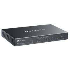 TP-LINK OMADA ES210GMP 10 PORT GIGABIT + 8-PORT POE+ YÖNETİLEBİLİR 123W POE METAL KASA SWITCH