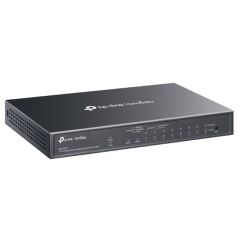 TP-LINK OMADA ES210GMP 10 PORT GIGABIT + 8-PORT POE+ YÖNETİLEBİLİR 123W POE METAL KASA SWITCH
