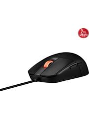 ASUS ROG STRIX IMPACT III KABLOLU HAFİF 12000 DPI SENSÖR 5 FARKLI PRIGRAMLANABİLİR TUŞ DEĞİŞTİRİLEBİLİR SWITCH ÖRGÜLÜ KABLO FPS OYUNCU MOUSE