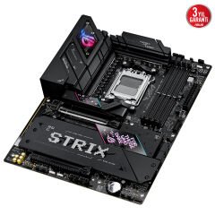 ASUS ROG STRIX B850-E GAMING WIFI AMD B850 AM5 DDR5 6400 DP HDMI 3X M2 USB3.2 WİFİ 6E BT AURA RGB 2.5GBİT LAN ATX ARMOURY CRATE AI SUİTE 3 PCIE SLOT Q RELEASE