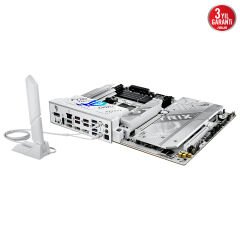 ASUS ROG STRIX X870-A GAMING WIFI AMD X870 AM5 DDR5 8000 DP HDMI 2xUSB4 4x M2 USB3.2 WiFi 7 + BT AURA RGB 5Gbit LAN ATX 16+2+2 Güç Aşamaları, Çift USB4, 4xM.2 slot, USB 20Gbps PD 3.0 ile 30W a kadar USB Çıkışı