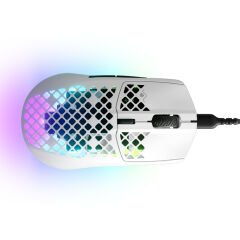 STEELSERIES AEROX 3 MOUSE SNOW 62603