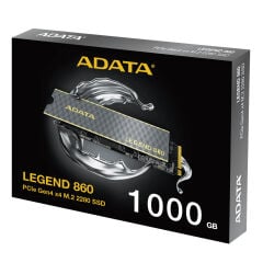 ADATA Legend 860 1TB PCIe Gen4x4 M.2 NVMe SSD SLEG-860-1000GCS