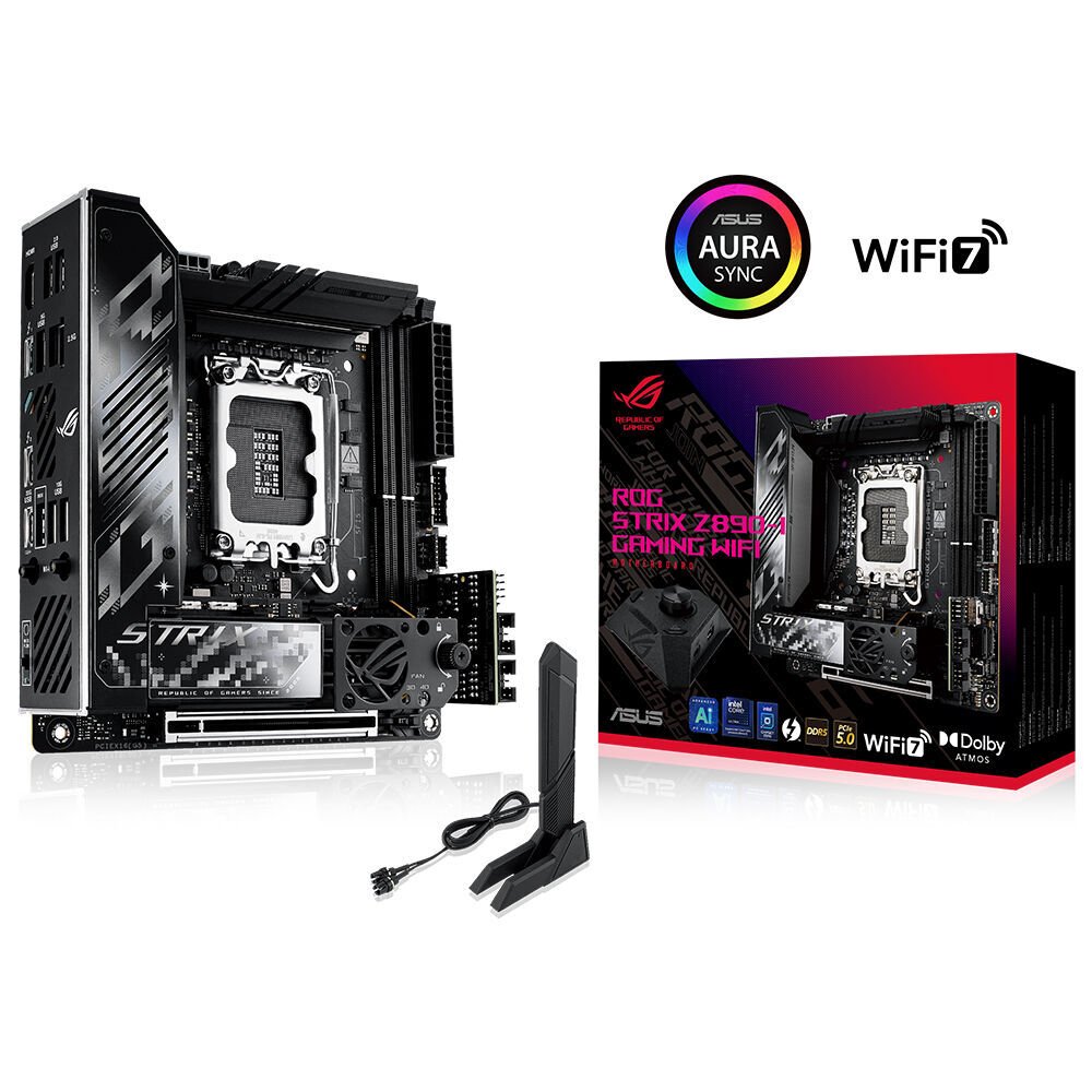 ASUS ROG STRIX Z890-I GAMING WIFI Intel Z890 LGA 1851 (Socket V1) mini ITX ANAKART