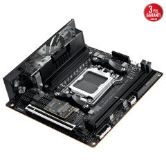 ASUS ROG STRIX X870-I GAMING WIFI AMD X870 AM5 DDR5 8400 HDMI 2xUSB4 2x M2 USB3.2 WiFi 7 + BT AURA RGB 2.5Gbit LAN Mini ITX 10+2+1 Güç Aşamaları, Çift USB4, ROG Strix HIVE II