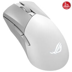 ASUS ROG GLADIUS III WIRELESS AIMPOINT 2.4GHz BLUETOOTH 36000 DPI SENSÖR 6 FARKLI PROGRAMLANABİLİR TUŞ DEĞİŞTİRİLEBİLİR SWITCH OYUNCU MOUSE BEYAZ V2