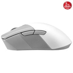 ASUS ROG GLADIUS III WIRELESS AIMPOINT 2.4GHz BLUETOOTH 36000 DPI SENSÖR 6 FARKLI PROGRAMLANABİLİR TUŞ DEĞİŞTİRİLEBİLİR SWITCH OYUNCU MOUSE BEYAZ V2