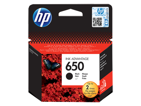 HP CZ101AE (650) SIYAH MUREKKEP KARTUSU 360 SAYFA