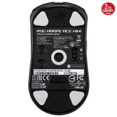 ASUS P716 ROG HARPE ACE MINI/BLK KABLOSUZ OYUN FARESİ 49G HAFİF AIMPOINT PRO 42K OPTİK SENSÖR OPTİK MİKRO ANAHTARLAR ROG POLLING RATE BOOSTER ESPORTS VE FPS