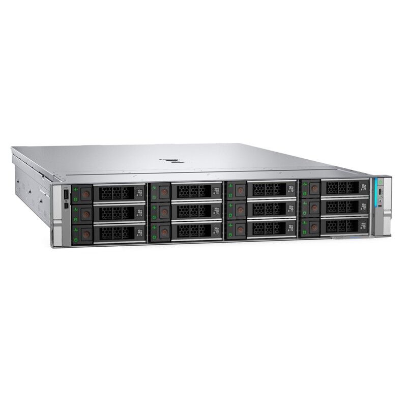 DELL POWEREDGE EMEA_PER570_SPL2 2U 1X XEON 6511P 12X 3.5'' 2X960GB SSD1X32GB 2X1100W 3 YIL YERİNDE GARANTİ