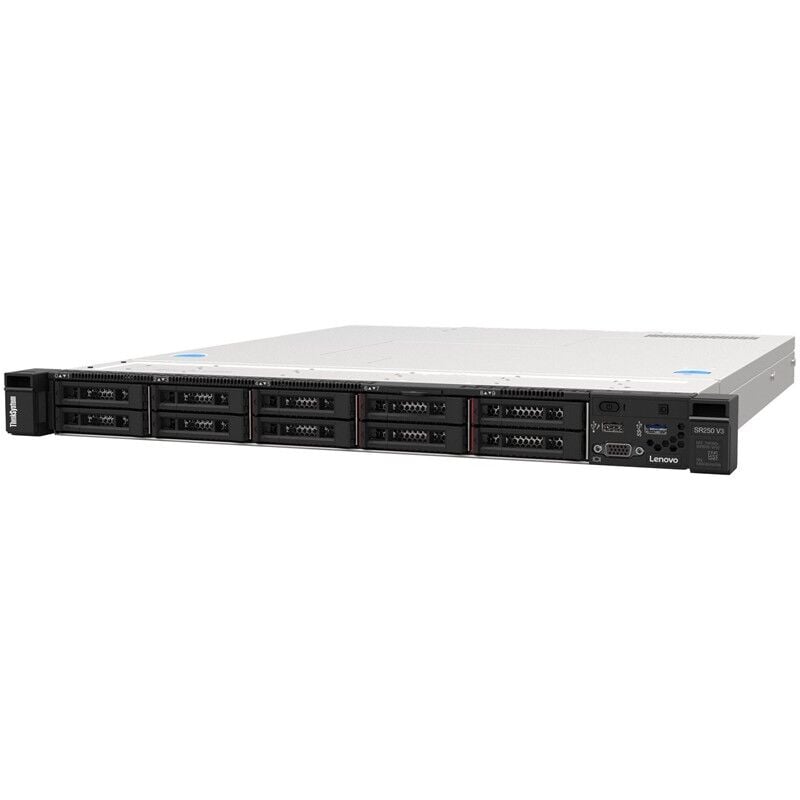 LENOVO THINKSYSTEM SR250 7DCLA00LEA V3 INTEL XEON E-2434 1X16GB 8X2.5   1X800W 3 YIL YERİNDE GARANTİ