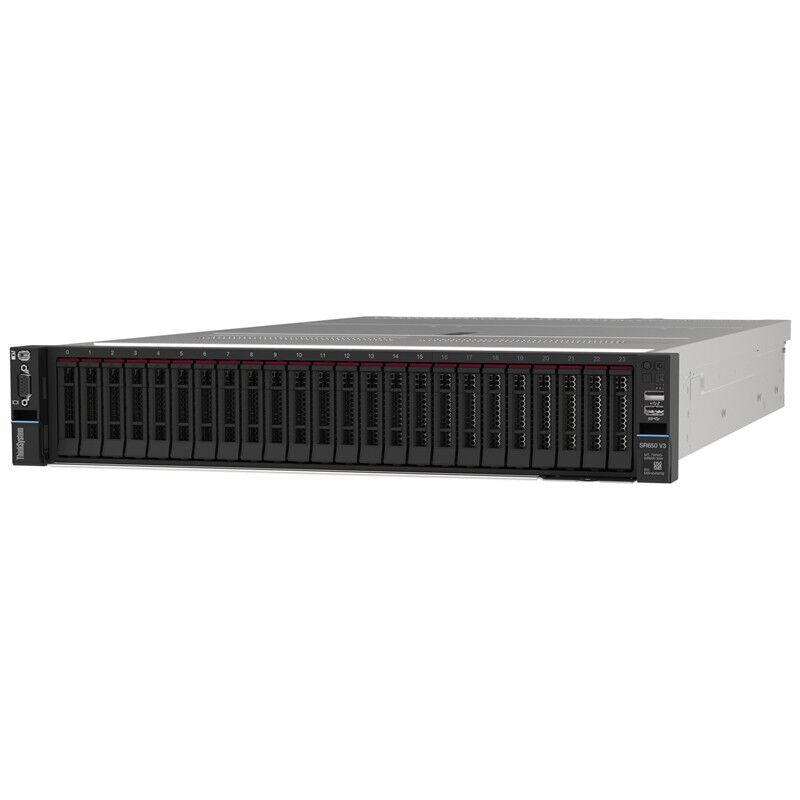 LENOVO THINKSYSTEM SR650 7D761010EA V3 1XINTEL XEON GOLD 6526Y 16C 1X64GB 8X2.5'' 1X1100W 3 YIL YERİNDE GARANTİ