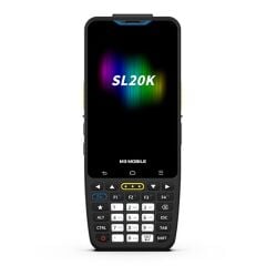 M3 MOBILE SL20K X/W 2D KAREKOD ANDR.13 4GB/64GB 13MP WIFI+BLUET. 4'' TUŞLU EKRAN EL TERMİNALİ (KILIF+E.KORUYUCU)