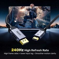 UNITEK DISPLAY PORT 2.1 KABLO 2MT 16K (C1626GY01-2M)