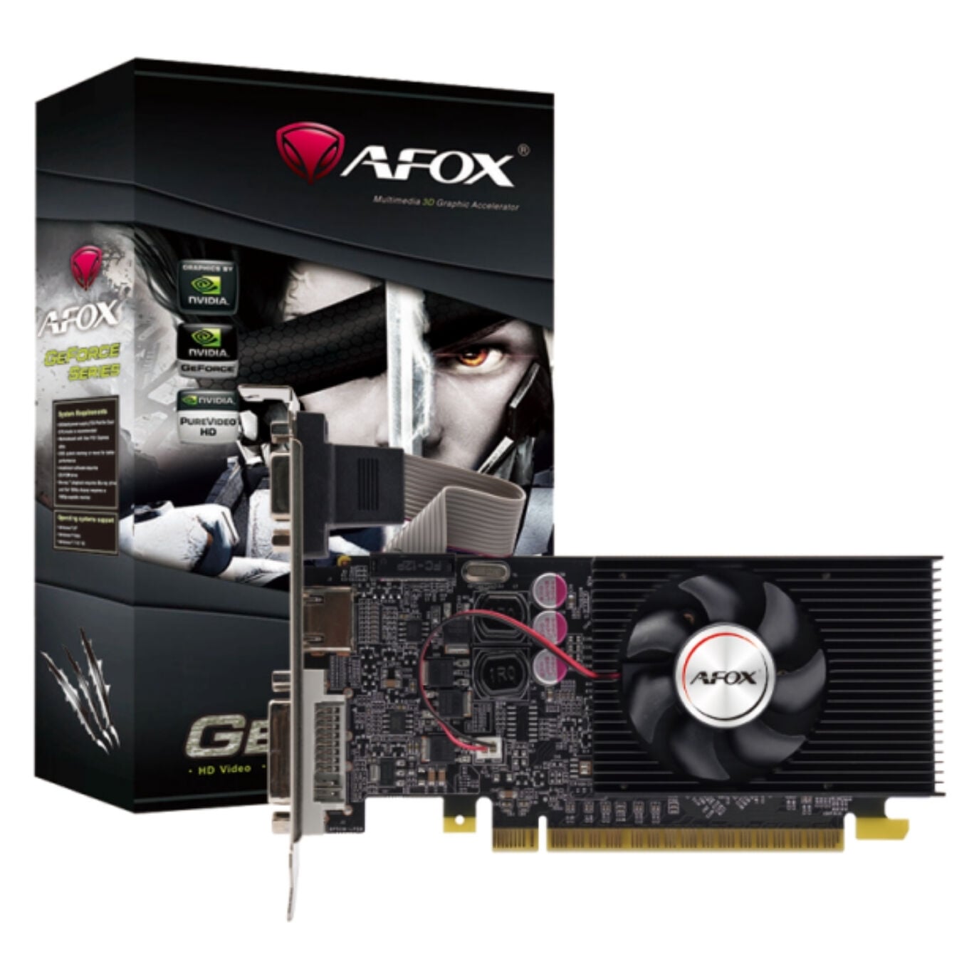 Afox Geforce GT210 1GB GDDR3 64Bit Ekran Kartı (AF210-1024D3L8-V3)