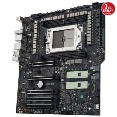 ASUS PRO WS TRX50-SAGE WIFI AMD TRX50 sTR5 DDR5 8000 3x M2 USB3.2 WiFi 7 + BT 10Gbit + 2.5Gbit LAN CEB 1TB’a KADAR RAM DESTEĞİ 1x SlimSAS Portu Asus Control Center Express Hediyeli