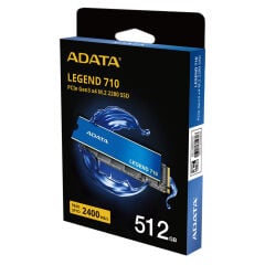 Adata Legend 512GB M.2 NVMe SSD ALEG-710-512GCS 2400/1800B/s, PCIe Gen3X4