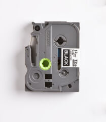 BROTHER P-TOUCH TZE-335 TZE-TAPE 12MM SİYAH ÜZERİNE BEYAZ LAMİNASYONLU ETİKET