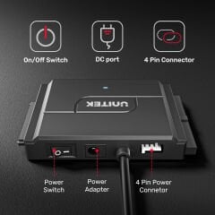 UNITEK USB3.0 TO IDE + SATA II DÖNÜŞTÜRÜCÜ(Y-3324)